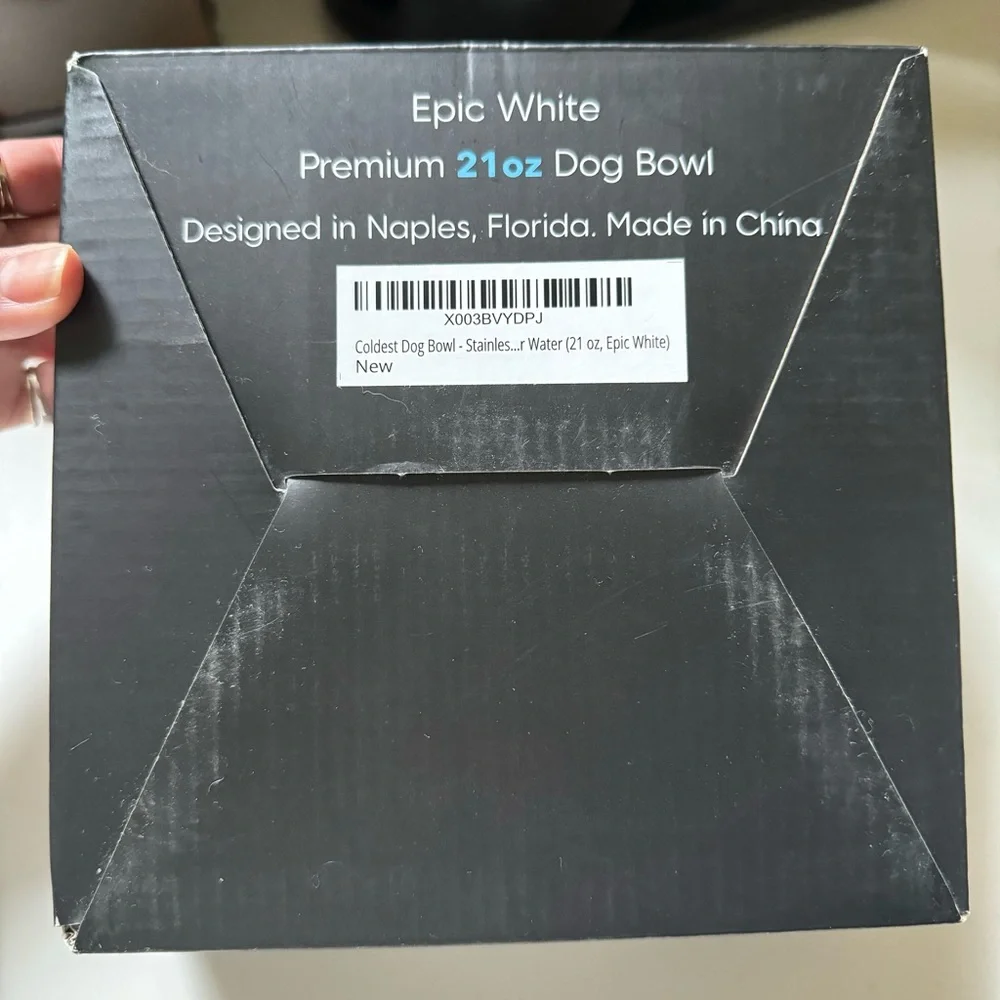 COLDEST pet bowl